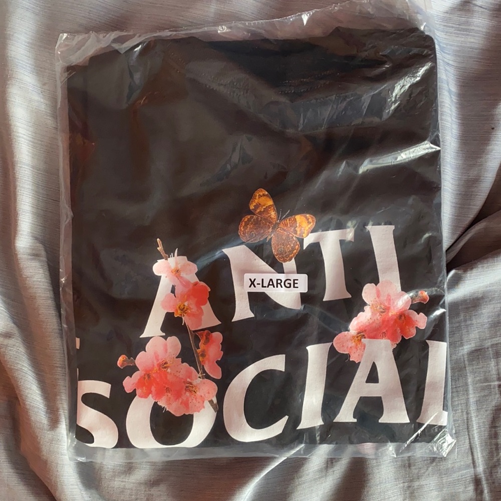 Anti Social Social Club black kkoch shirt